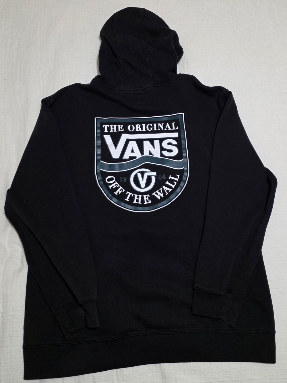 Vans The Original Off The Wall Black Hoodie